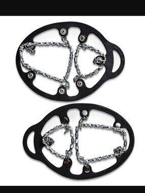 ICEtrekkers 06004 Diamond Grip Snow Ice Traction Cleats.